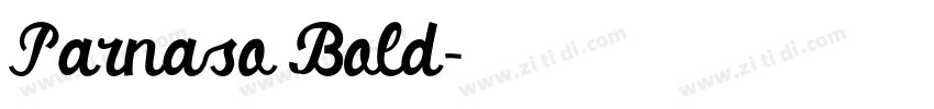 Parnaso Bold字体转换